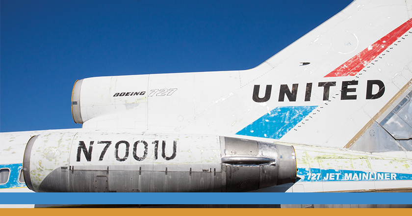 Boeing 727 Tail
