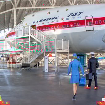 It was all hands on all decks for the Queen of the Skies, and her cabin resounded with the Elves joyous harmonies singing of happy holidays for all, and for all an inspiring new year!