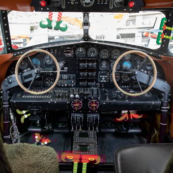 Maybe the Elves will find a clue to solve one of the great mysteries in aviation. Do you know what cockpit this is?