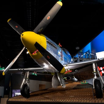 The 2000-horsepower Mustang is speedy, but no match for Santa’s nine reindeer