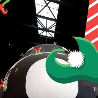 An Elf told us that a long time ago Santa advised NASA on how to increase the payload capabilities of the space shuttle based upon flight research with his hypersonic sled